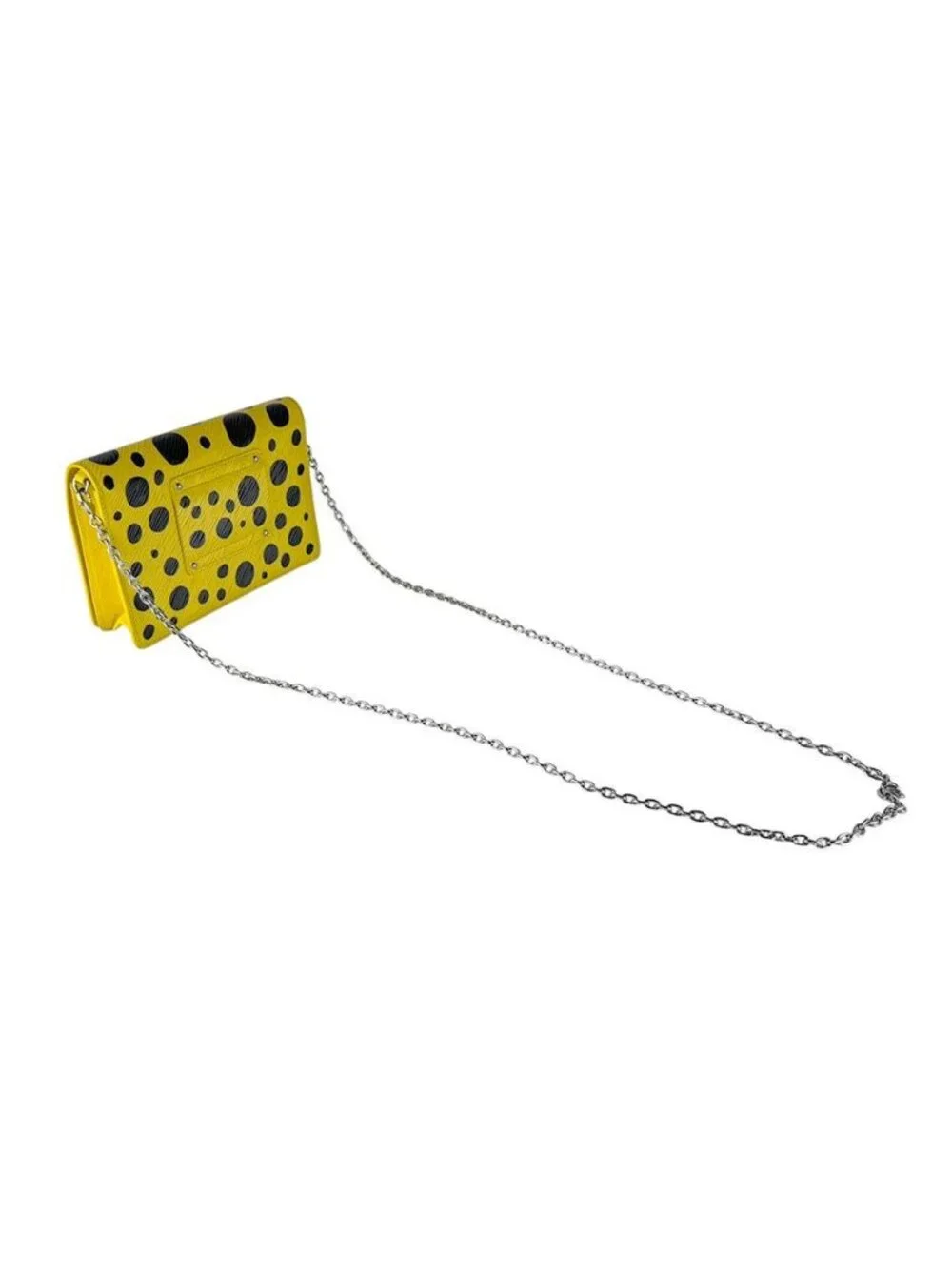 Louis Vuitton Chain Wallet Crossbody Shoulder Bag LV YK Yayoi Kusama